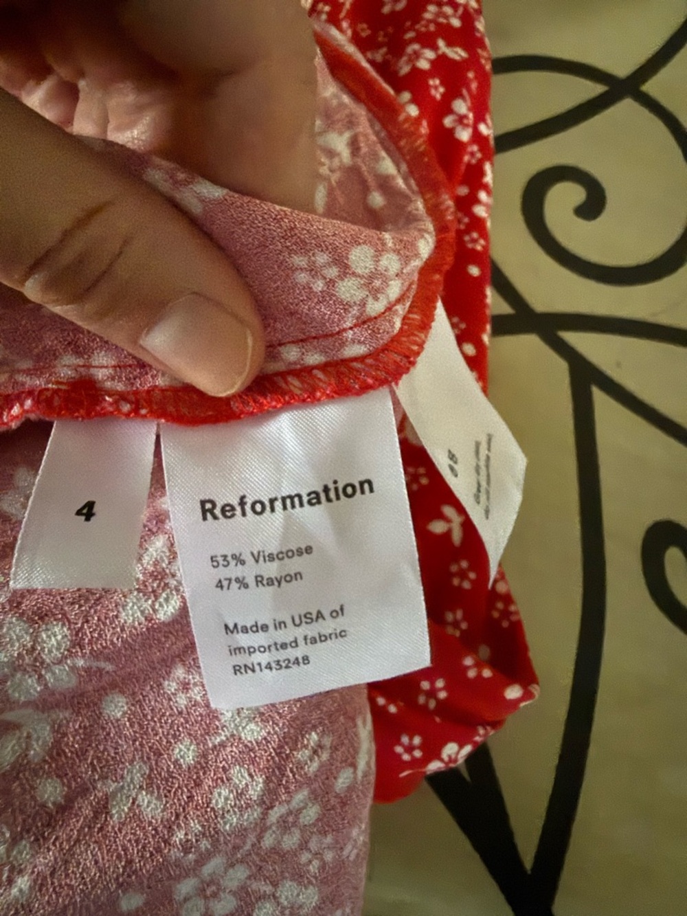Reformation Persimmon midi dress - Picture 6 of 6
